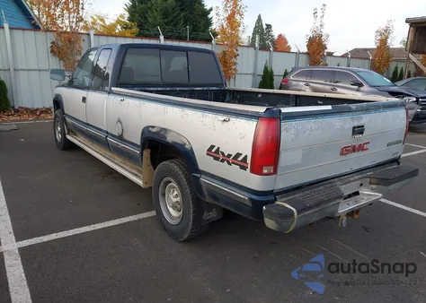 1989 GMC Sierra K2500 из США, поврежденный, VIN 2GTGK29K8K1523377